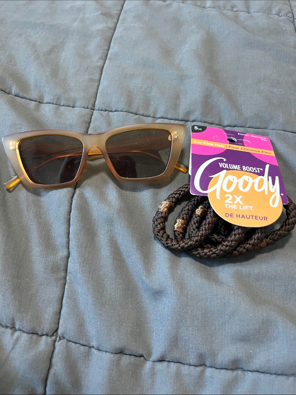 Merona Cat eye sunglasses & ponytails
